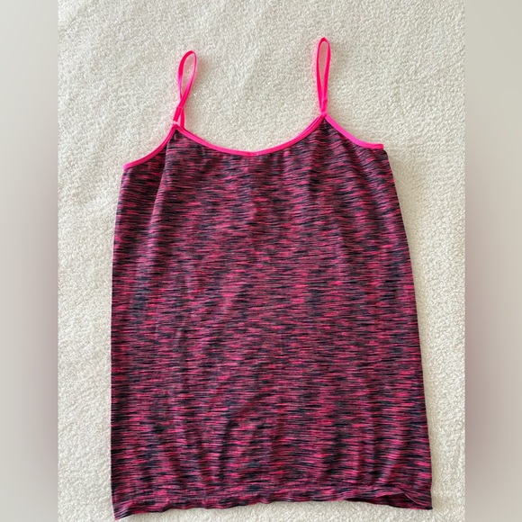 Just Be Vibrant Pink and Black Camisole Size 3X - Picture 6 of 11